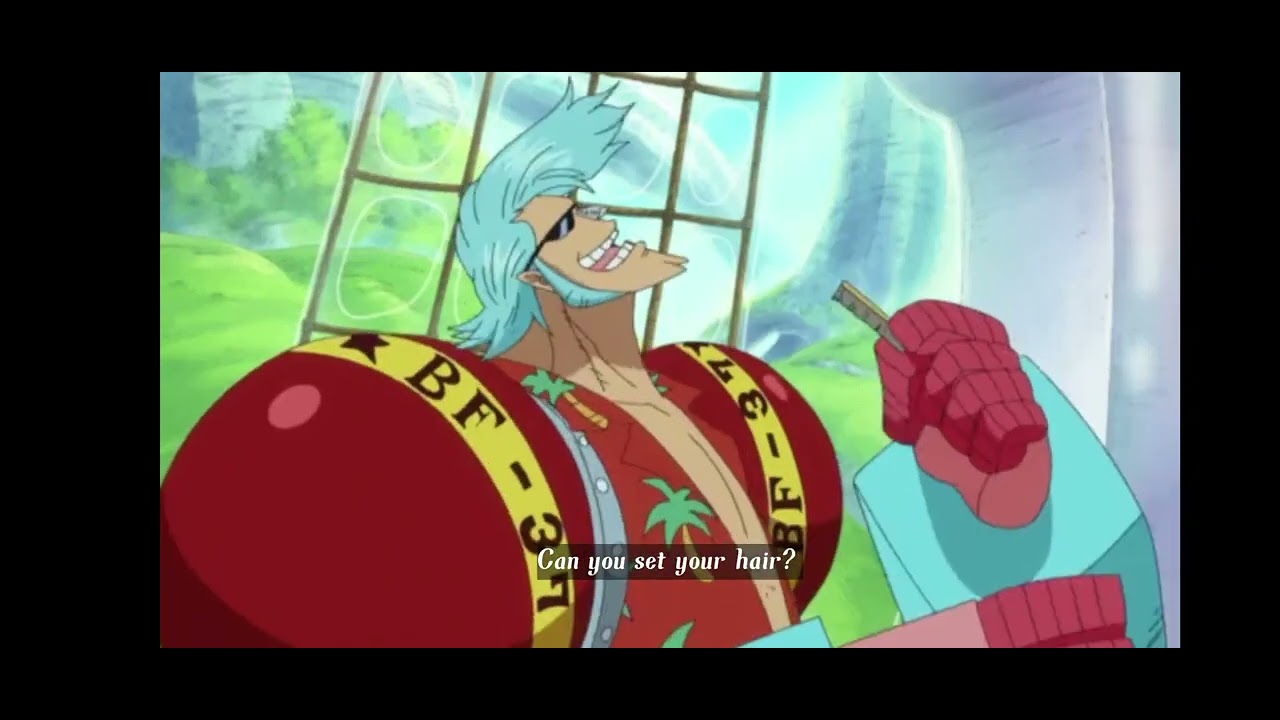 Chopper reaction to Franky new Armor upgrade