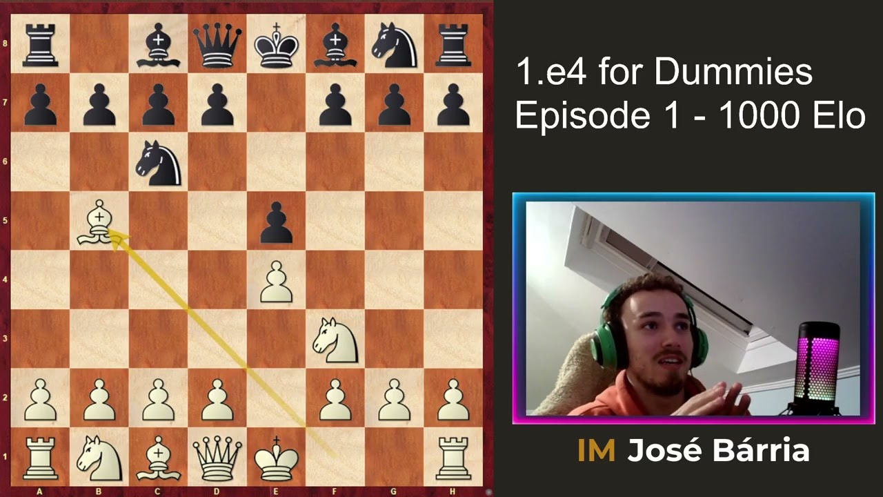 1.e4 for Dummies. Episode 1 - Ruy Lopez