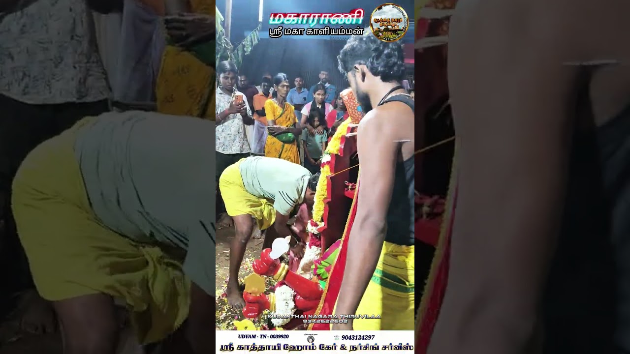 ஆடிபுலியூர் ஸ்ரீ மகா காளியம்மன் திருநடனம் #trending #video #2026 