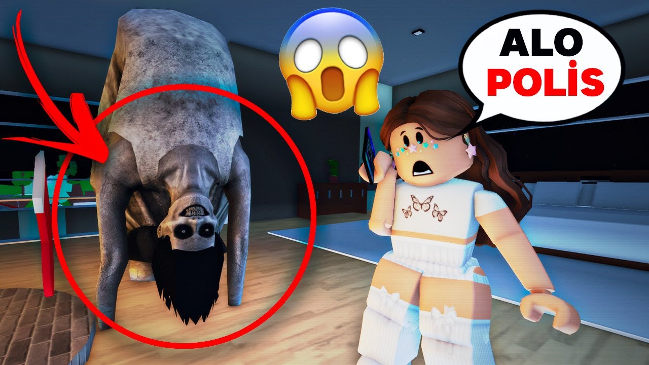 CANAVARA DÖNÜŞÜP ÇOCUKLARI KORKUTTUM 😂😨 ROBLOX Brookhaven🏡RP