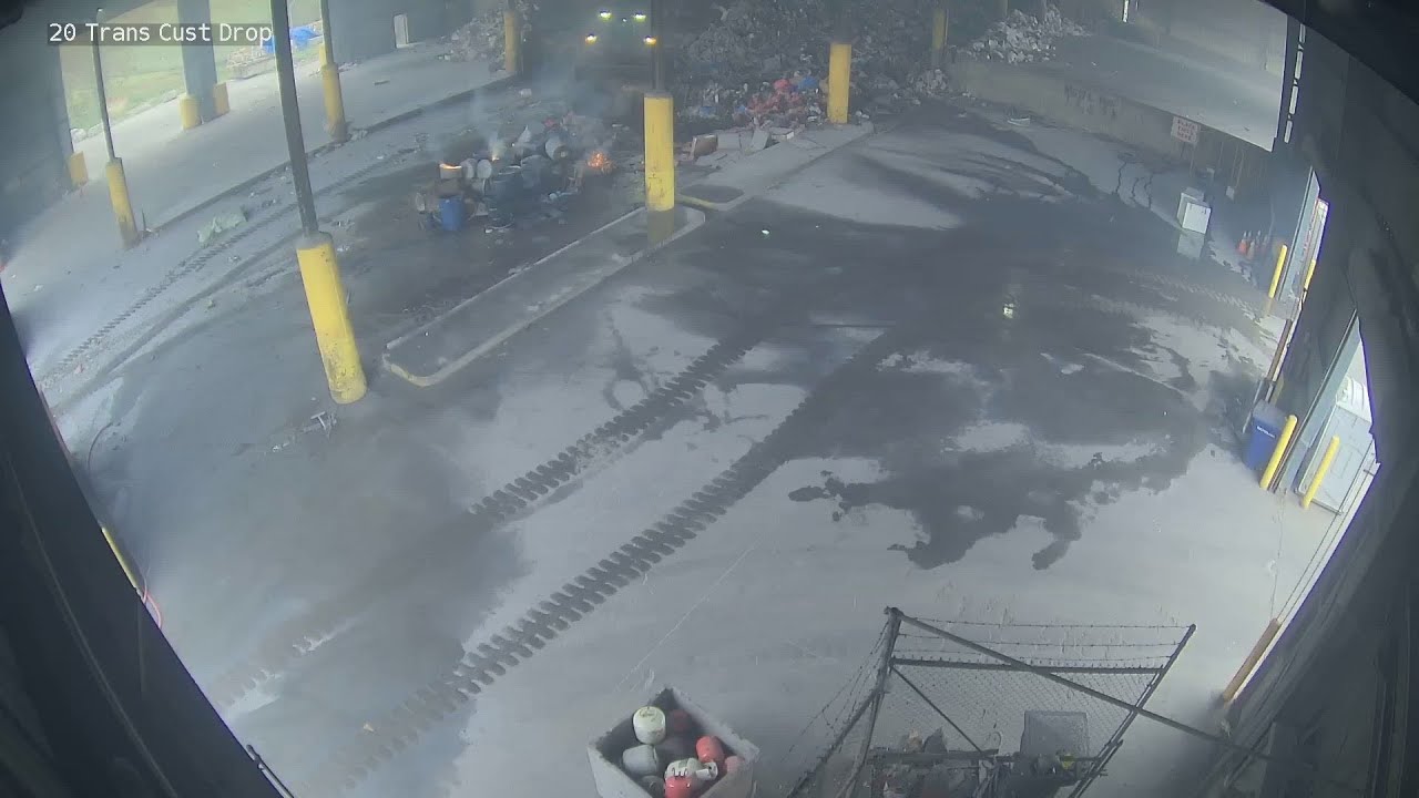 RAW | Second explosion, fire after hazardous material ignites at Modesto facility