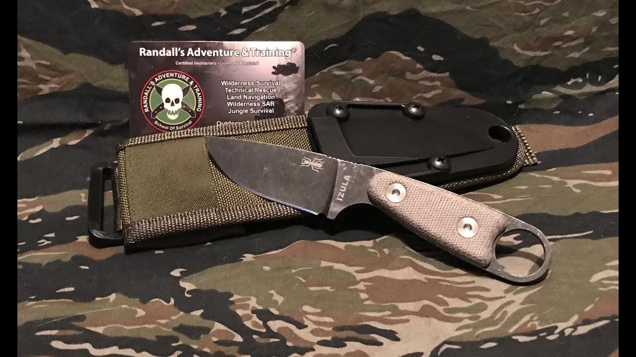 Мой новый ESEE Izula, плюс аксессуары!