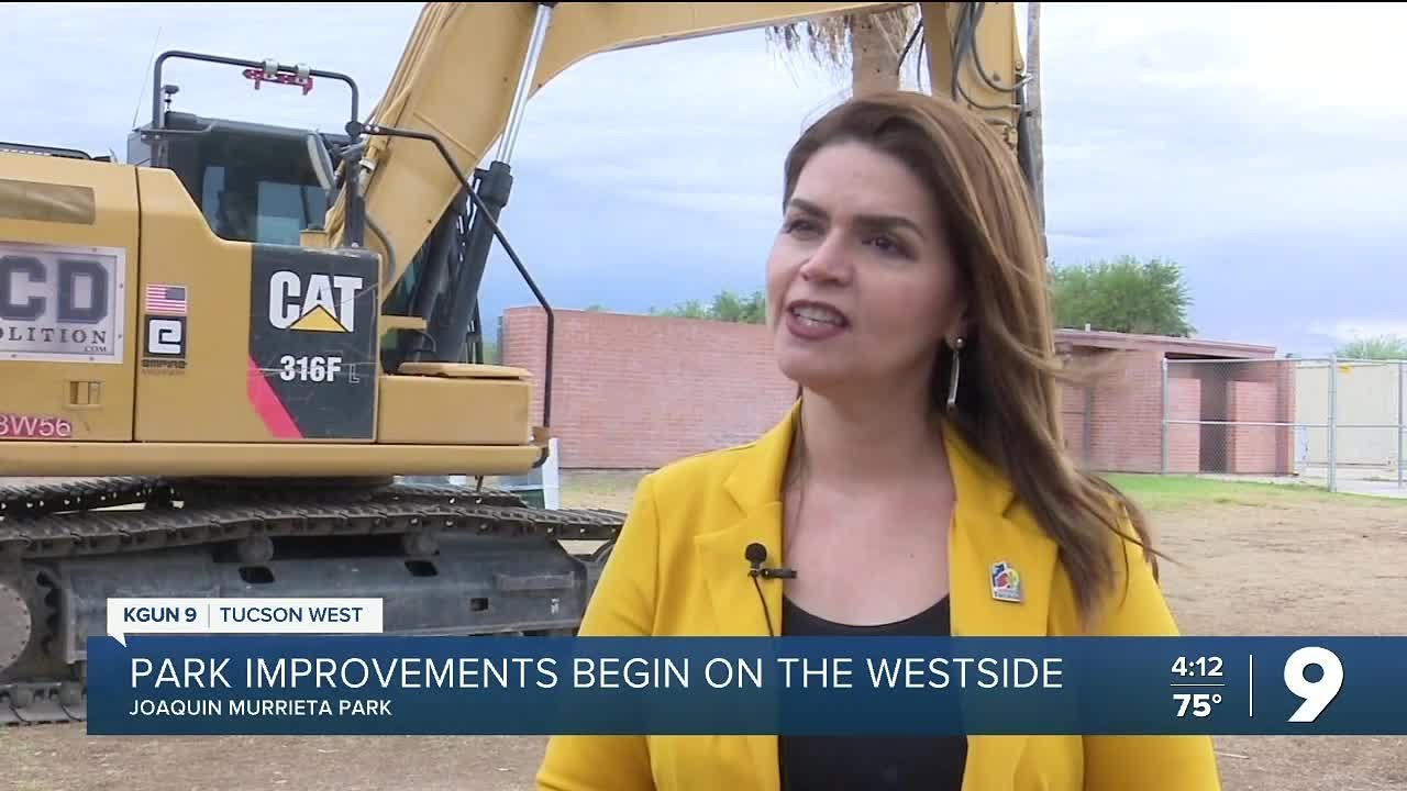 Joaquin Murrieta Park improvements get underway