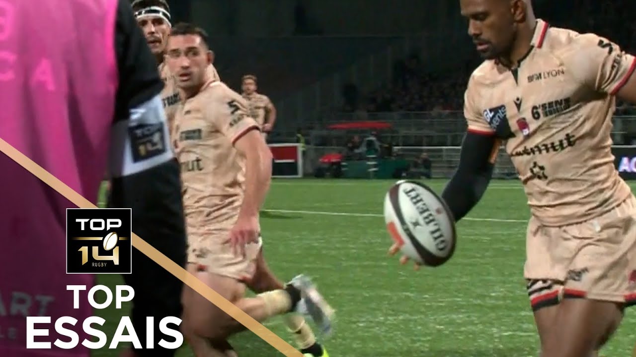 TOP Essais de la J12 &ndash; TOP 14 &ndash; Saison 2025-2026