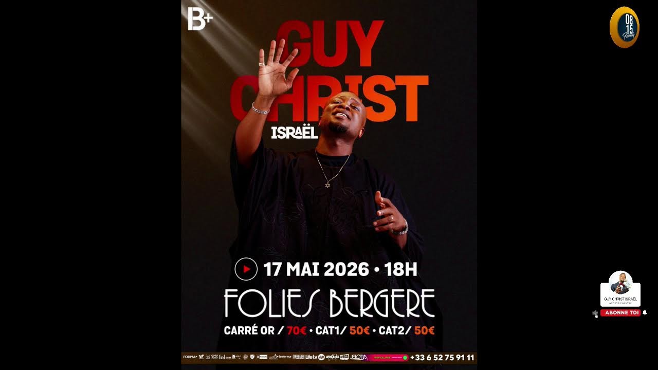 SERVITEUR GUY CHRIST ISRAËL / AVEC DIEU NOUS FERONS DES EXPLOITS / 08H15 DU  05-03-2026