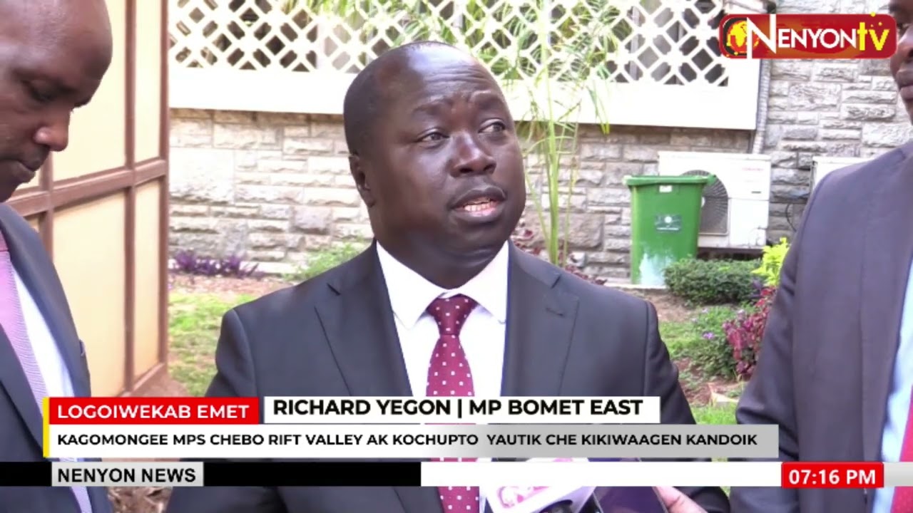 Richard Yegon MP Bomet East on heckling during President Ruto’s Bomet Tour
