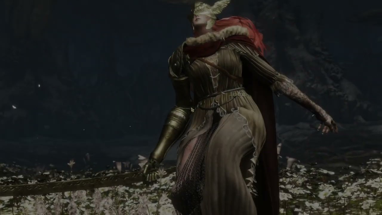 【Broadsword】Elden Ring Malenia Boss NG+7 speedkill no hit