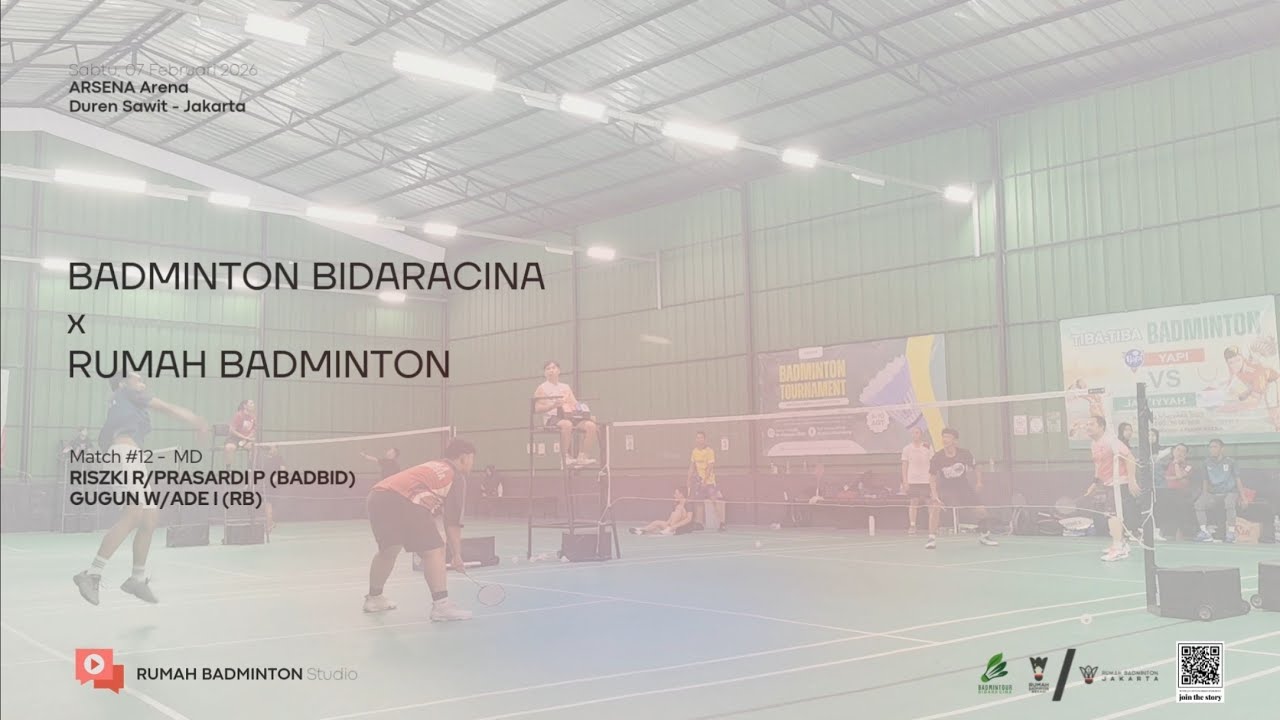 FRIENDLY MATCH 2026 | RISZKI R/PRASARDI P (BADBID) x GUGUN W/ADE I (RB) | Feb 07