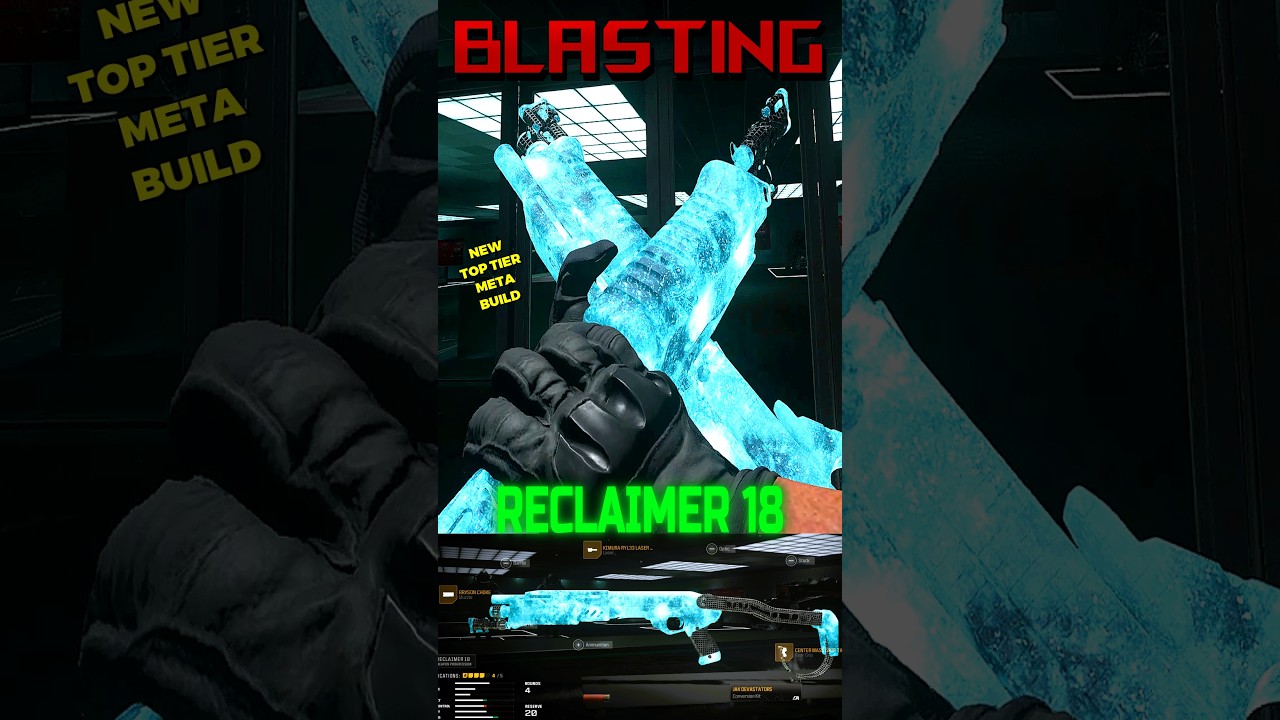 This *RECLAIMER 18* JAK DEVASTATORS Build is BLASTING 💥 | Best Class Setup | MW3 | WARZONE #shorts