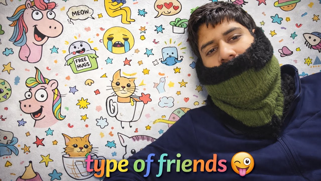 Types of friends in every group 😁.                             || VMS = comedy || .