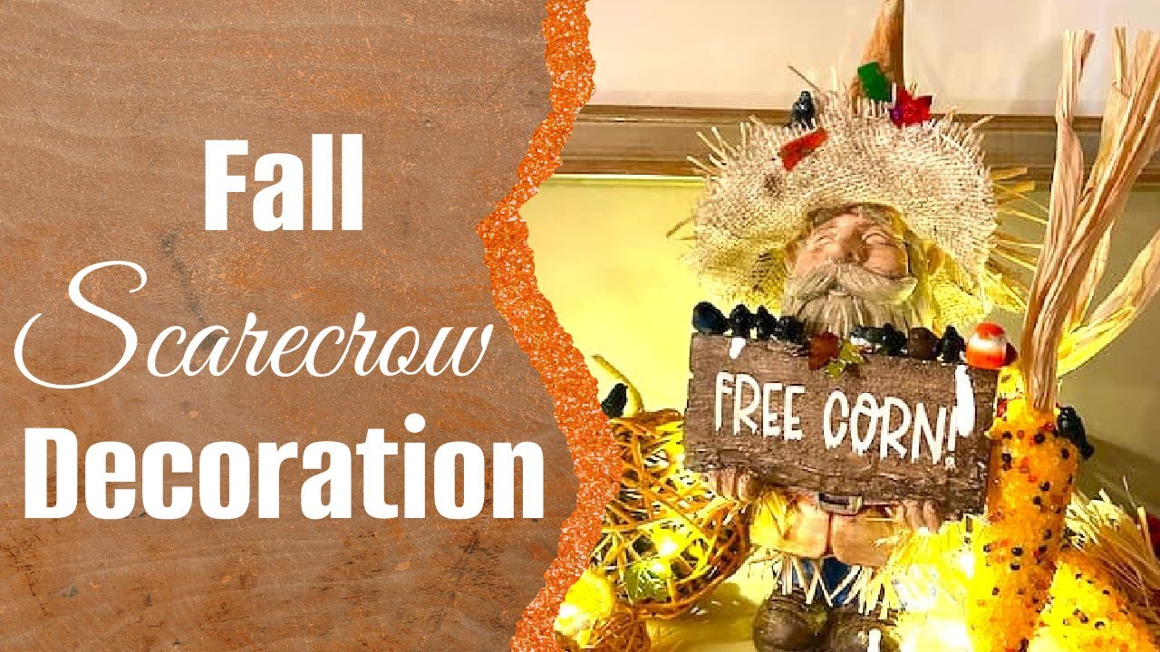 Fall Gnome Scarecrow Decoration DIY | Craft or Crap Challenge Fall Crafts