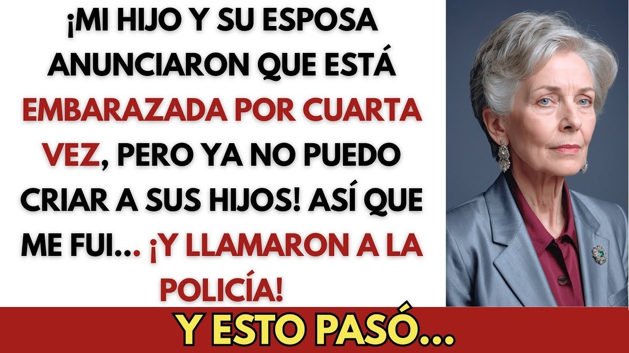 Mi hijo y su esposa anuncian su cuarto embarazo, pero ya no puedo criar a sus hijos…