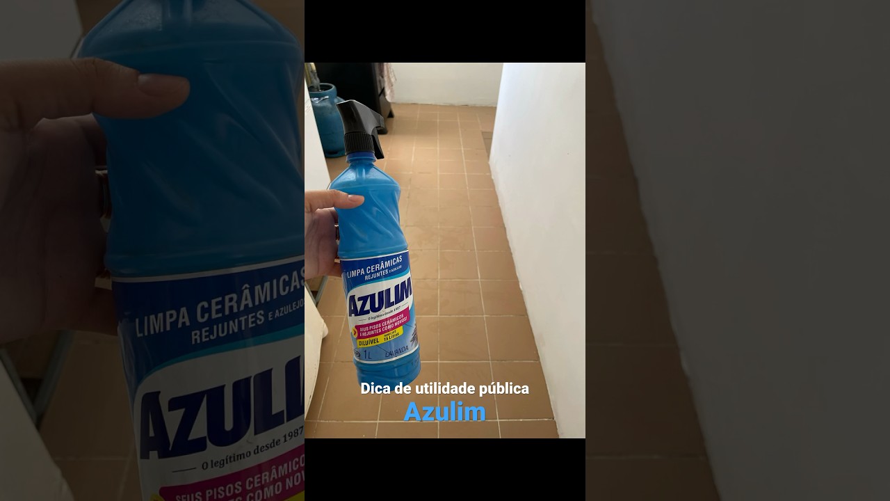 Remova sujeira dos rejuntes com facilidade usando #azulim #cozinha #limpeza #produtos