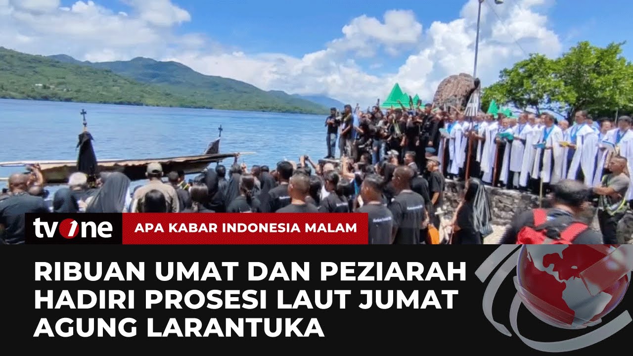 Prosesi Jumat Agung Larantuka Dihadiri Ribuan Umat dan Peziarah | AKIM tvOne