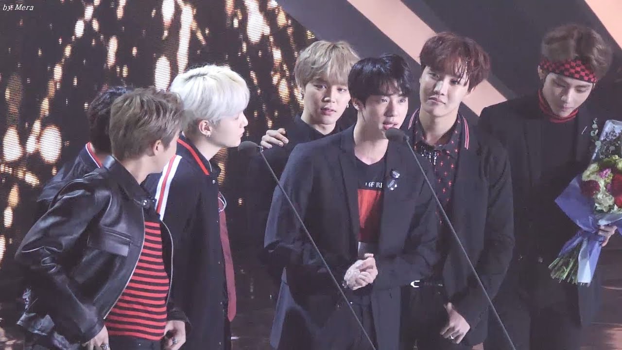 방탄소년단 (BTS) 본상수상소감 [전체] Cam