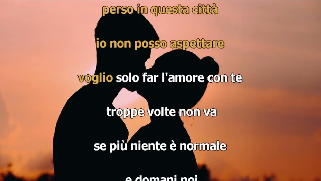 Paolo Vallesi   Voglio far l'amore con te