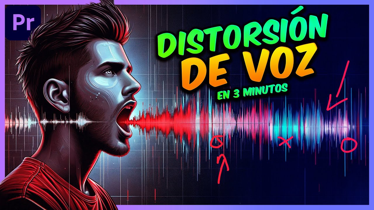 Efecto DISTORSIÓN DE AUDIO en Premiere Pro - Como distorsionar la voz -  🔴Habla como Darth Vader