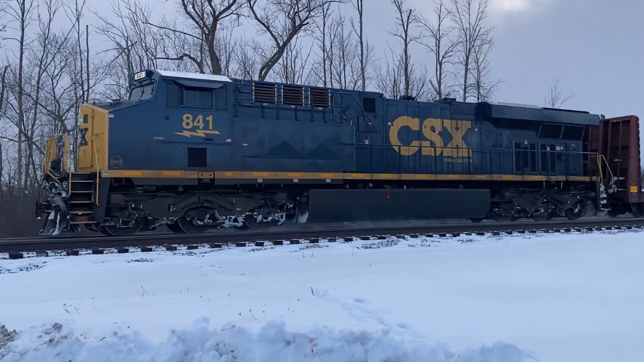 Amtrak photo-bombed my video..  but at least he gave us a horn salute!