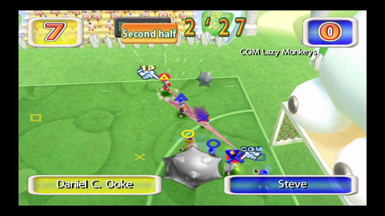 Ape escape 2 monkey football Gameplay
