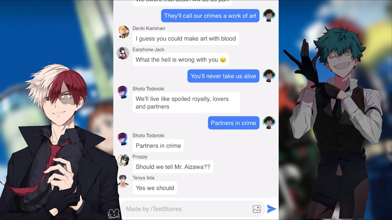 BNHA/MHA Lyric Prank||Partners In Crime|| Villain Deku X Villain Todoroki