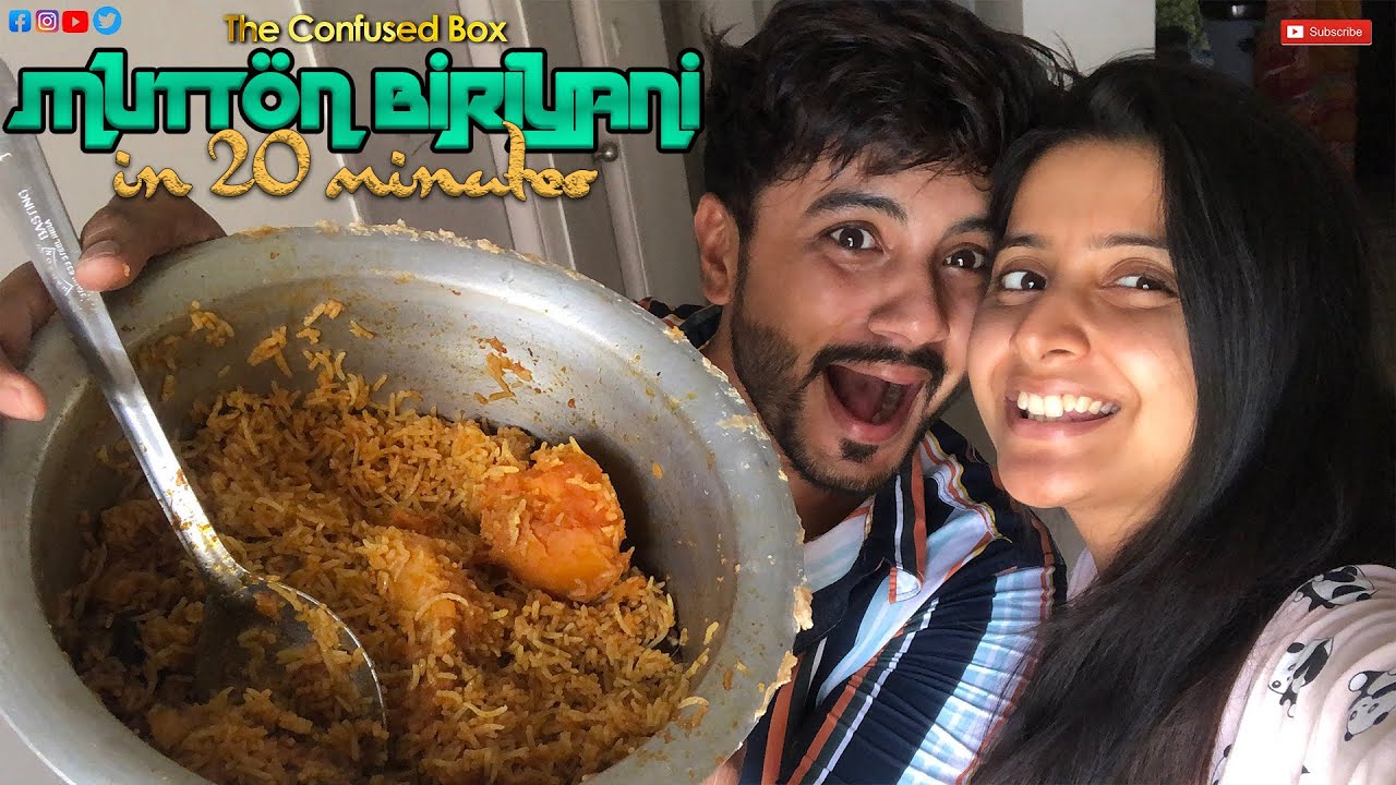 Mutton Biryani in 20 Minutes | The Confused Box