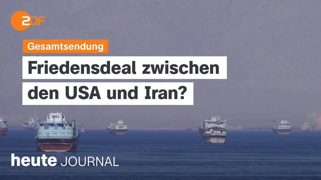 heute journal 13.06.2026 Friedensverhandlungen Iran-Krieg, Referendum Schweiz, Wahlkampfauftakt