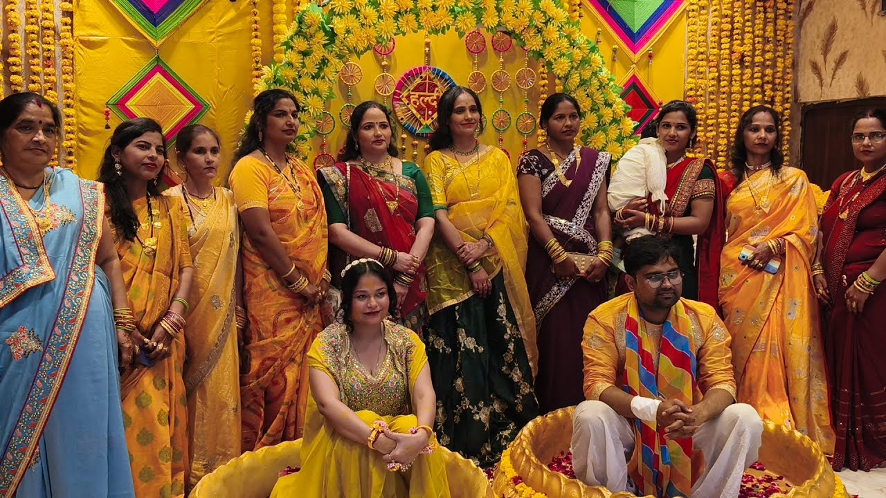 Haldi +  mehndi function 😊🥳ll Alisha Corner ll 