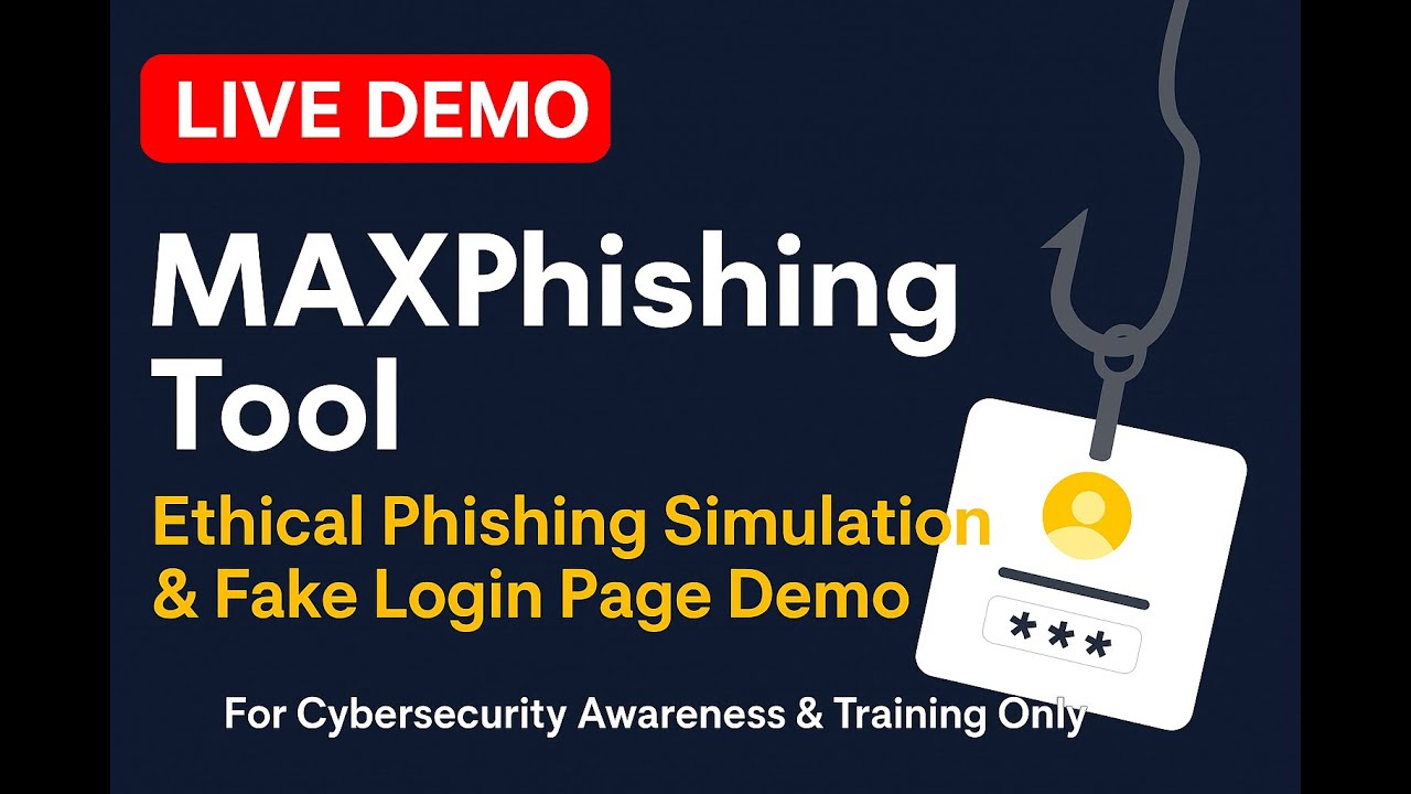 Демонстрация взлома имени пользователя, пароля и одноразовых паролей — MAXPhishing — киберинструм...