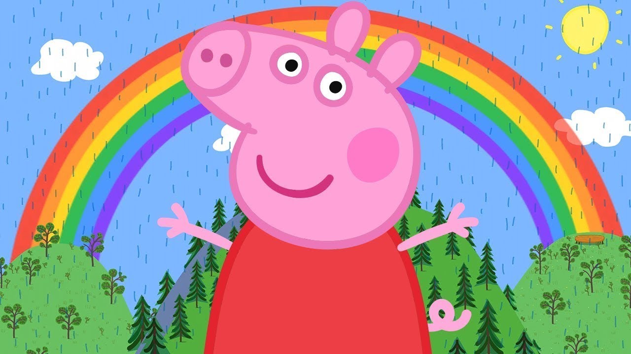 Peppa Pig Deutsch  💚 Der Regenbogen! 💚 Cartoons für Kinder
