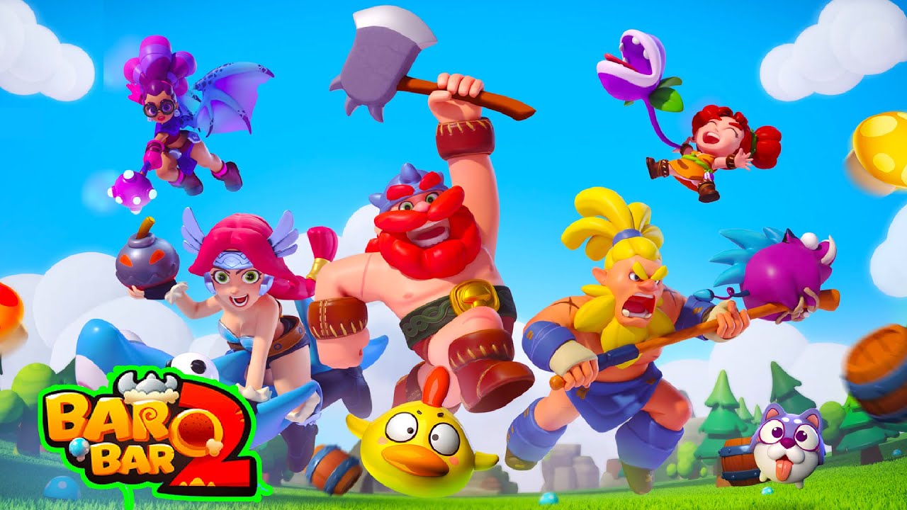 🔴 New Mobile Gameplay for Android/iOS 2021 #5 BarbarQ 2: New Adventure