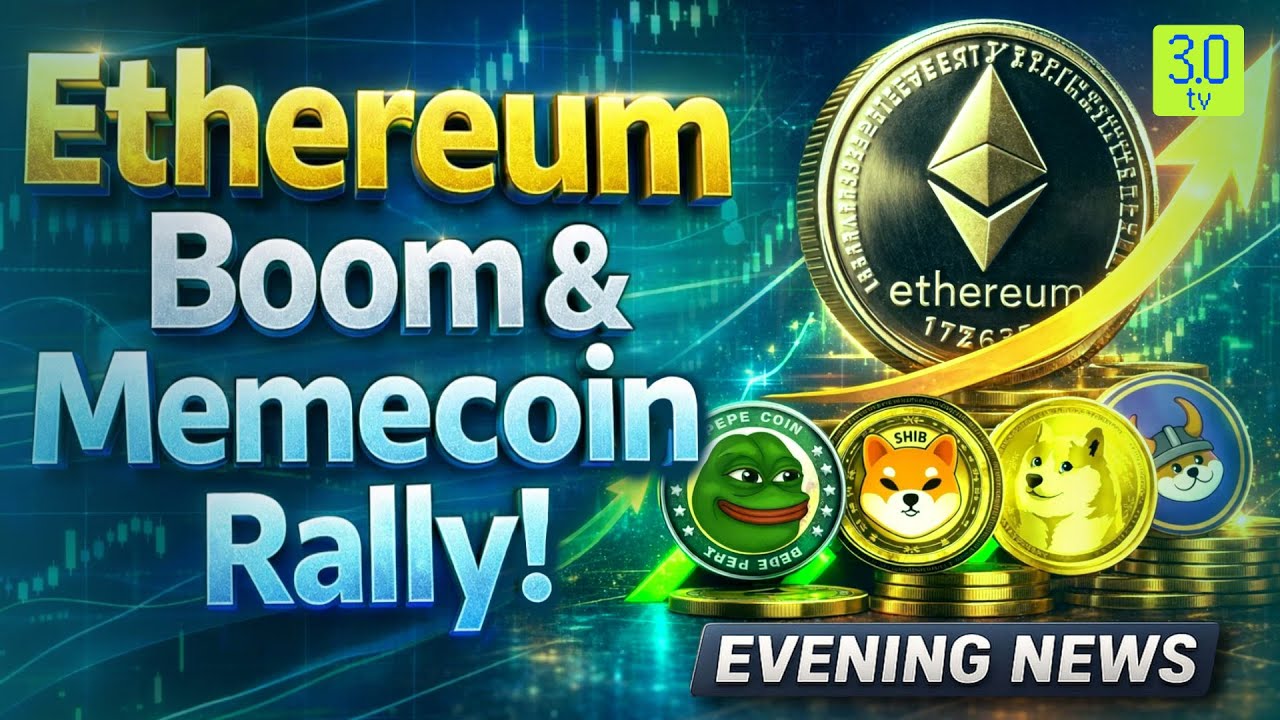 BTC торгуется ниже $93 000, ETH остается выше $3100 | Вечерние новости | 3.0 TV