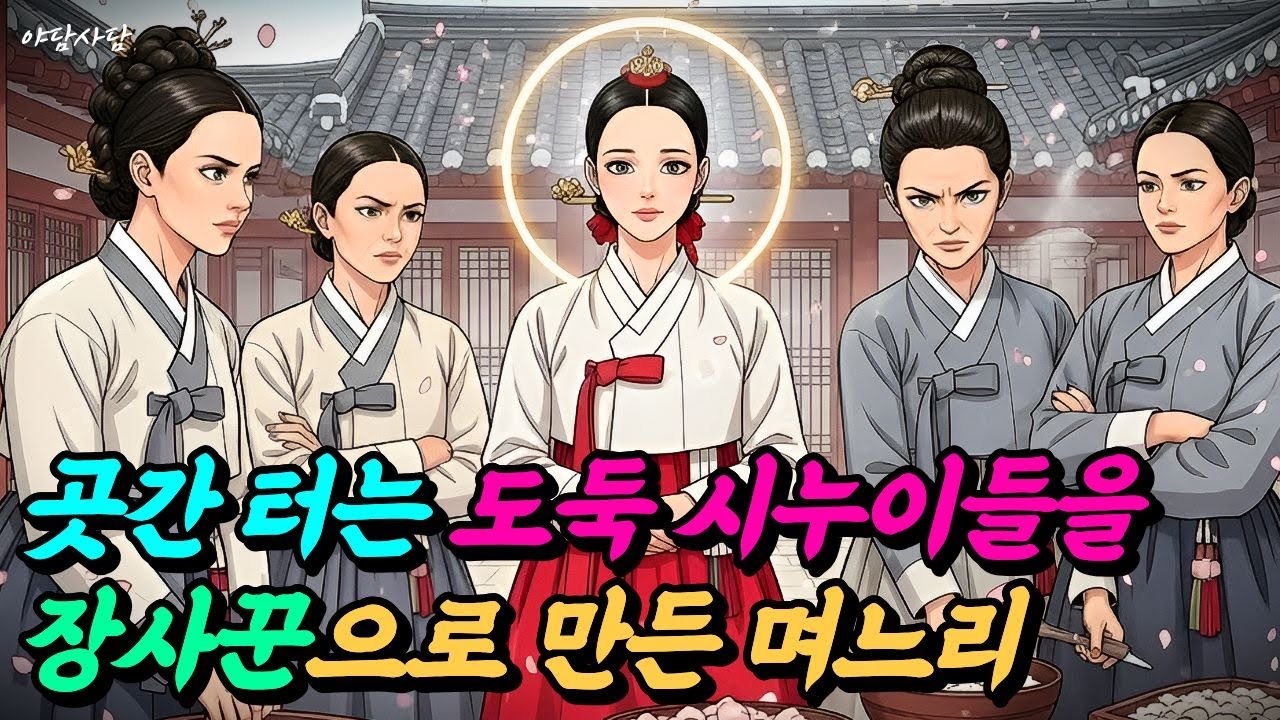 곳간 터는 도둑 시누이들을 장사꾼으로 만든 며느리 | 야담 | 민담 | 옛날이야기 | 오디오북 | 설화 | 담화 | 만담 | 수면동화