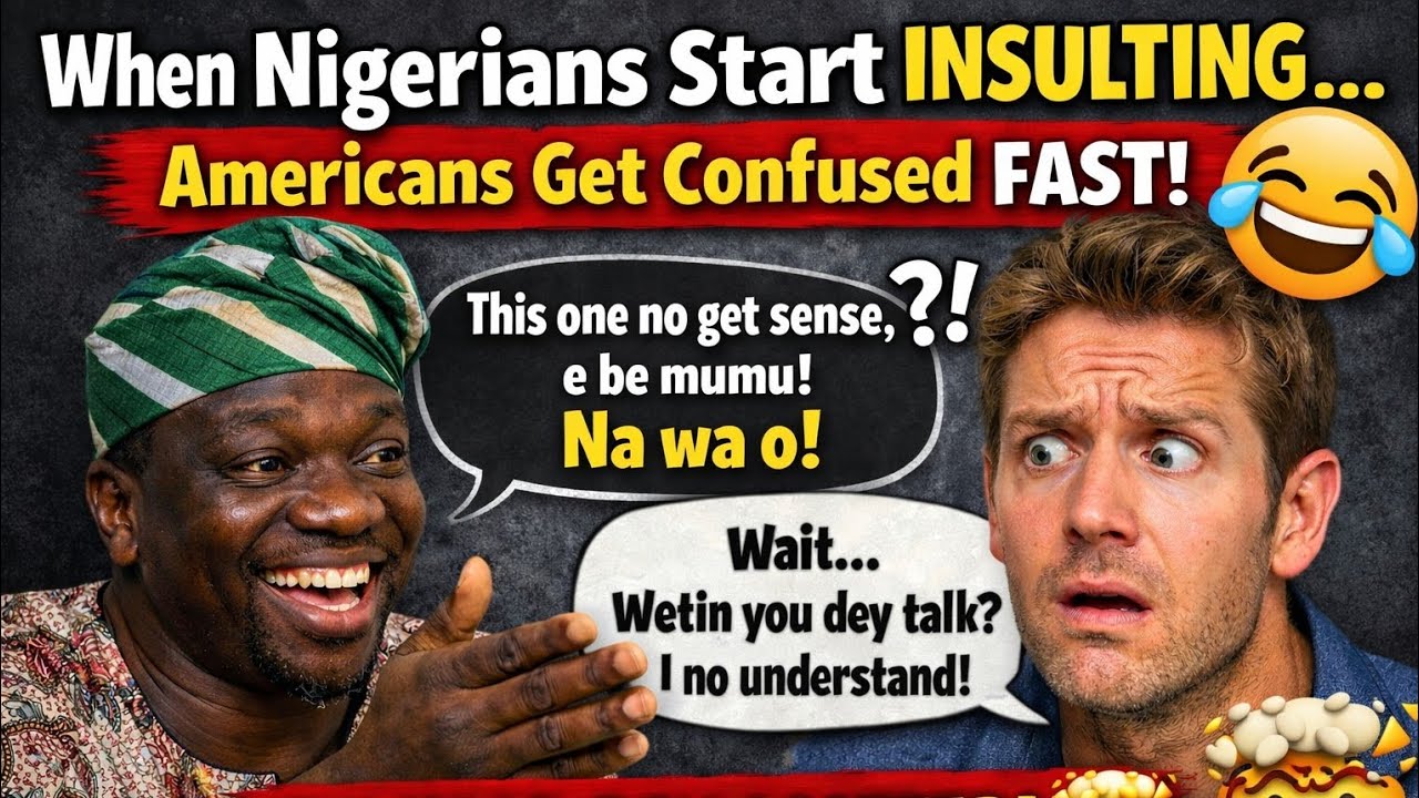 “Nigerian Roasts Hit HARD… Americans Didn’t See It Coming! 😂🔥”