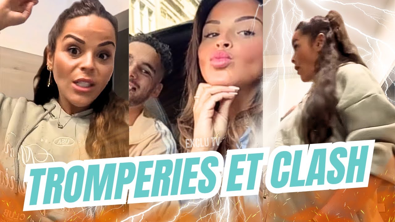 SARAH FRAISOU TROMPÉE PAR SON MEC FOOTBALLEUR, ELLE PÈTE UN PLOMB ET LE QUITTE EN DIRECT 😱💥 DRAMA 😧