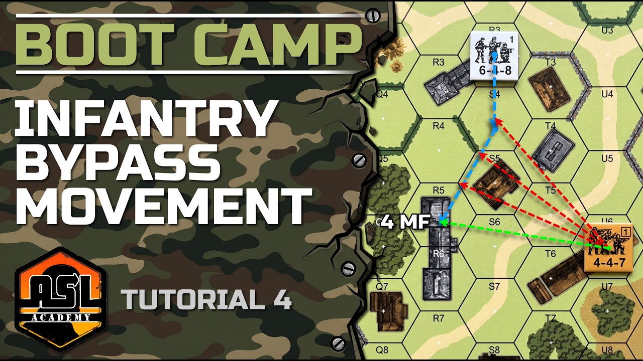 Advanced Squad Leader Tutorial #4 - Infantry Bypass Movement