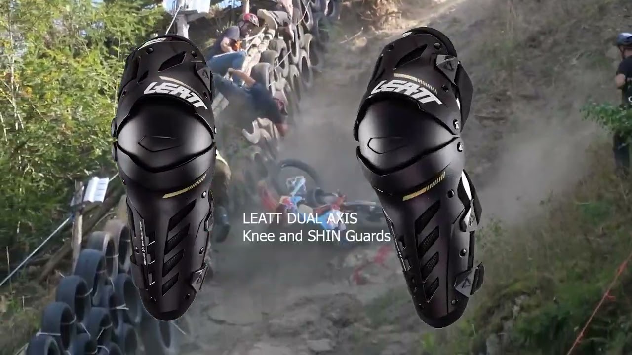 Leatt's Dual Axis Knee Guards &ndash; GRM