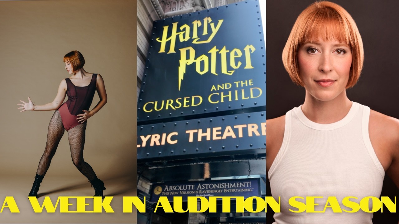 A Week in Audition Season | 4.5 auditions, no tears (lol)