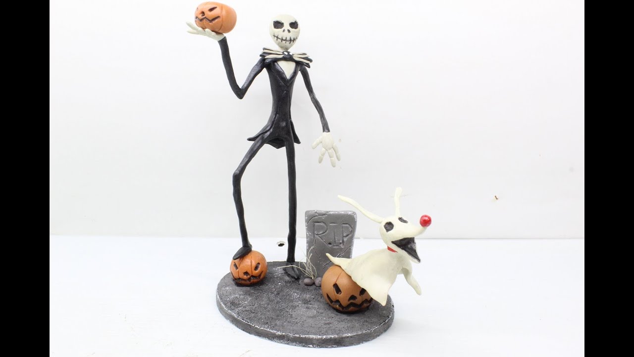 Como hacer a Jack escultura en epoxica / how to make jack of clay