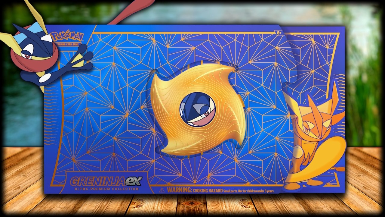 Greninja ex Ultra Premium Collection!