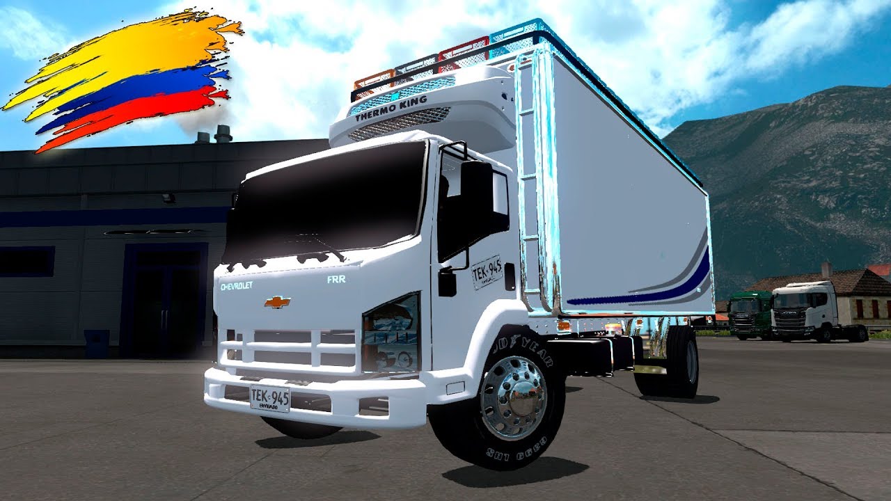 Furgón Chevrolet FRR!! Cargado De Alimentos | Euro Truck Simulator 2 | Colombia