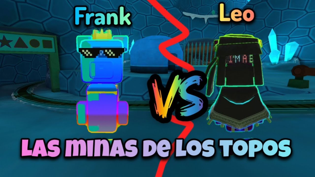 ¡CARRERA ÉPICA! 🔥🔥🔥 Frank VS Leo en: Las minas de los topos  🤑🤑🤑 / Super Bear Adventure