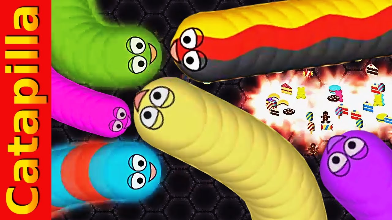 Wormate.io Gameplay Trolling Pro Tiny Worm. Epic Wormateio Funny Moments.