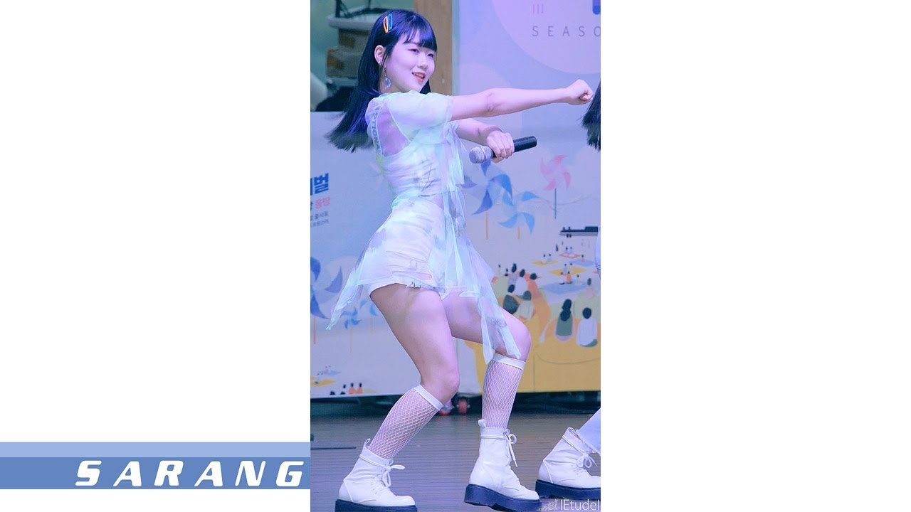 [음소거muted]190824 프리티 PRITTI 사랑SARANG 직캠 Time for the moon night 밤 GFRIEND여자친구 커버 Fancam by lEtudel