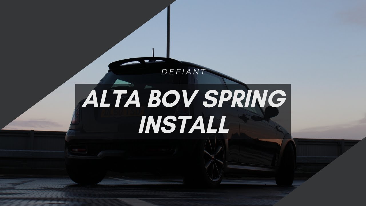 Alta BOV Spring Install - R56 Cooper S (Fitting + Test Drive)