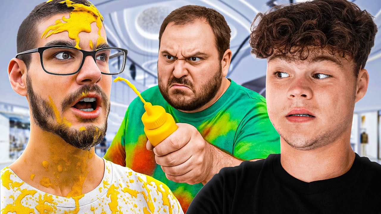 Crazy Fan Covered Us in Mustard at the Mall… (COPS)
