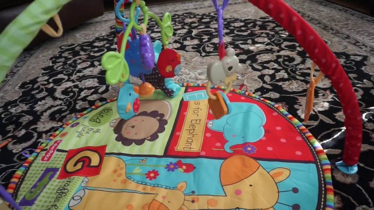 Fisher Price Luv u Zoo Deluxe Activity Gym Review/Unboxing