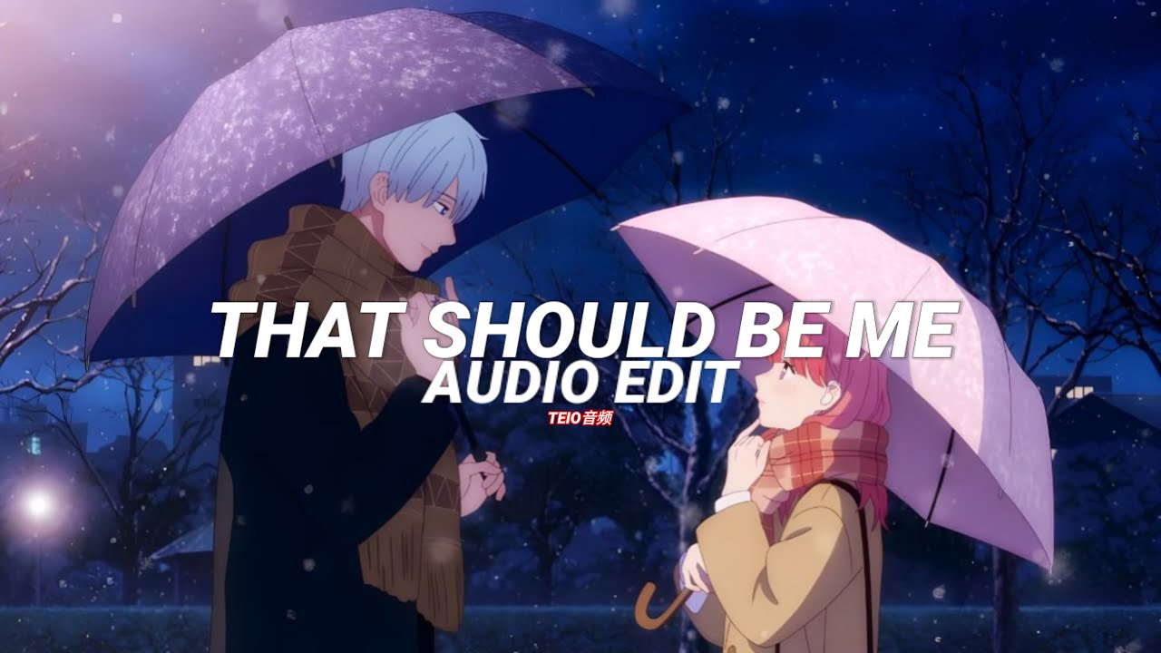 that should be me (newtone vocals/tiktok version) - justin bieber [edit audio]