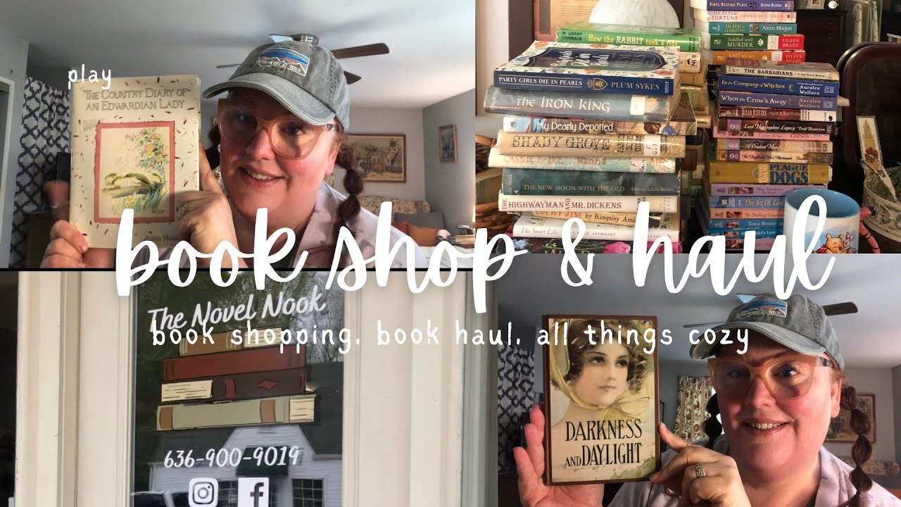 Book Haul and Shopping Local