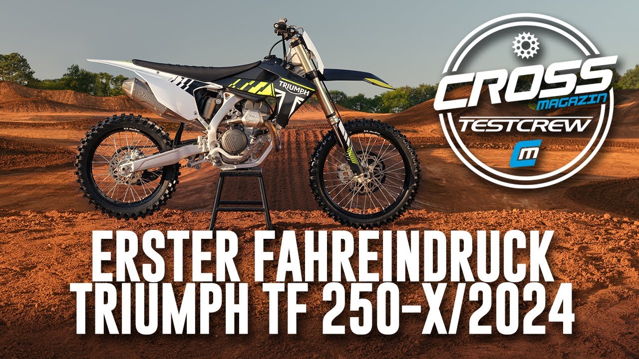 Präsentation Triumph TF 250 X, 2024
