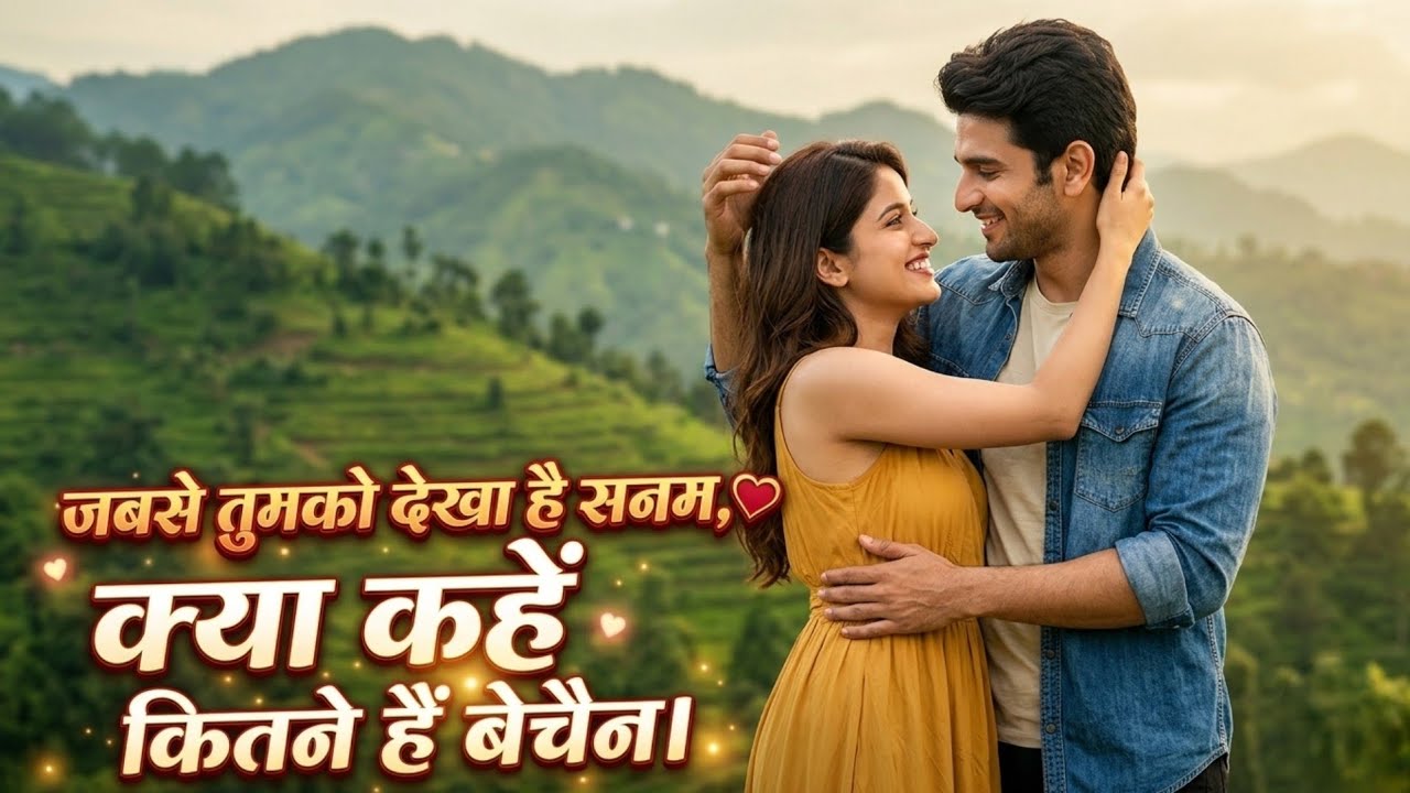 Jab Se Tumko Dekha Hai Sanam Kya Kahen Kitne Hain 💞 | 90s Style Romantic Song 🎧 | True Love Song ❤️